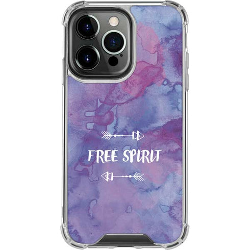 Free Spirit iPhone 16 Pro Clear Case